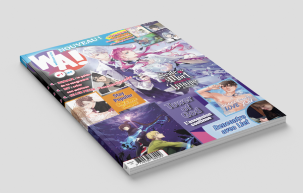 Abonnement 3 numéros à Webtoon Actu / WA ! Le magazine imprimé